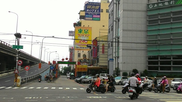 沙鹿台灣大道/中山路交叉口