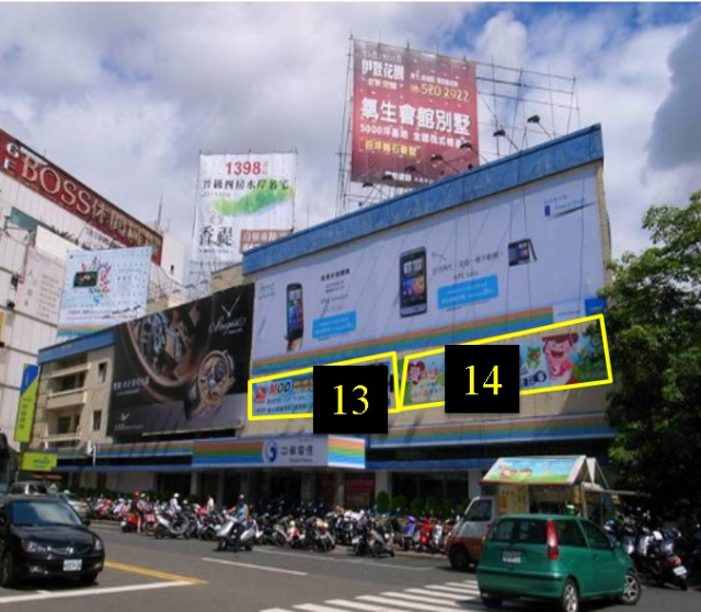 新竹市北區林森路戶外廣告-編號11